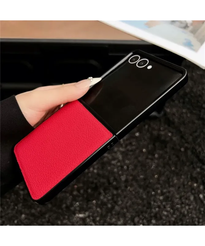 Coque Samsung Galaxy Z Flip 7 Texture Litch | CLASSIK