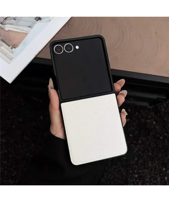 Coque Samsung Galaxy Z Flip 7 Texture Litch | CLASSIK