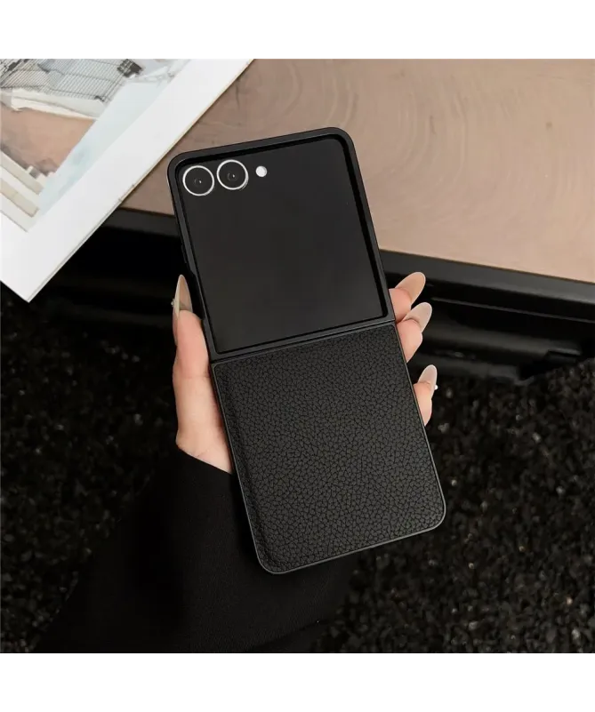 Coque Samsung Galaxy Z Flip 7 Texture Litch | CLASSIK