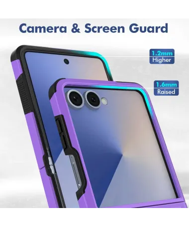 Coque Samsung Galaxy Z Flip 7 Antichoc | Protection Renforcée Violet - photo 25