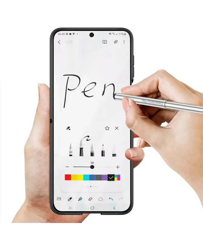 Coque Samsung Galaxy Z Flip 7 avec Charnière Magnétique et Film Protec