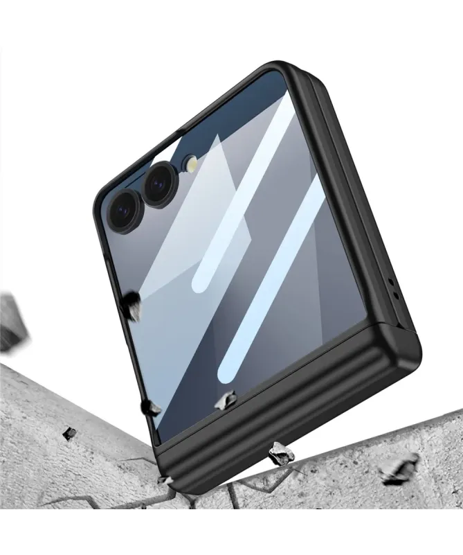 Coque Samsung Galaxy Z Flip 7 avec Charnière Magnétique et Film Protec