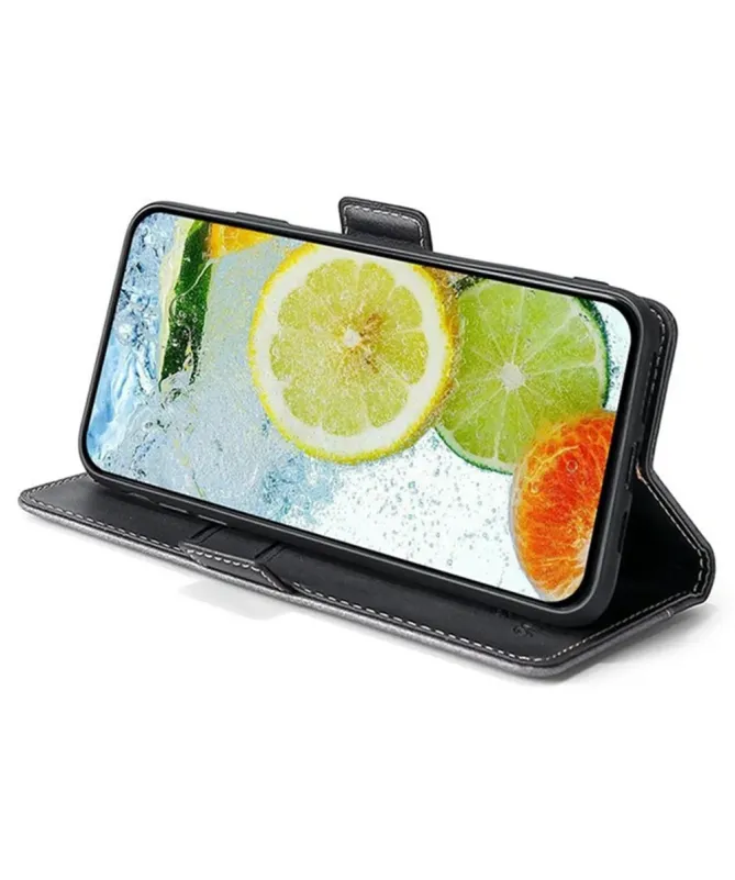 Housse Oppo A5 Pro 5G / 4G Keyunfei simili cuir bicolore