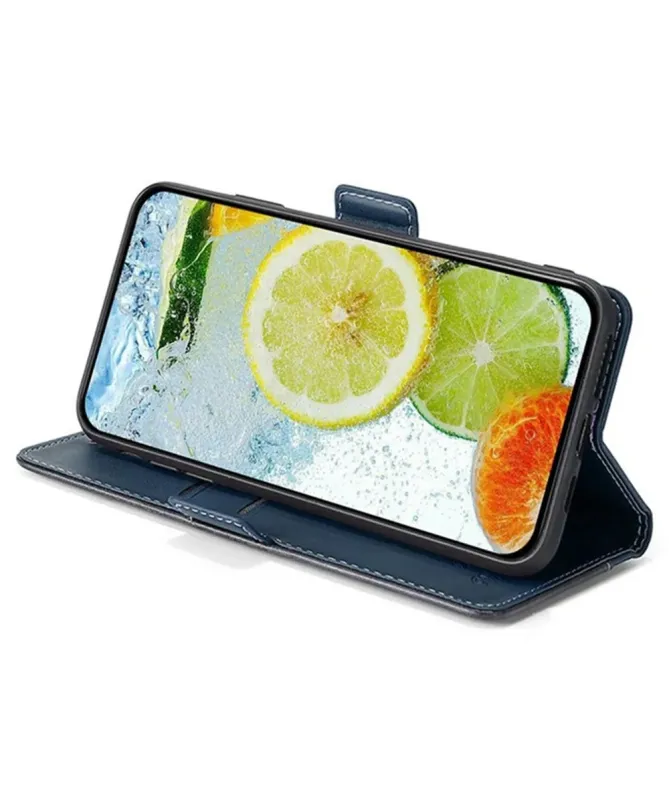 Housse Oppo A5 Pro 5G / 4G Keyunfei simili cuir bicolore