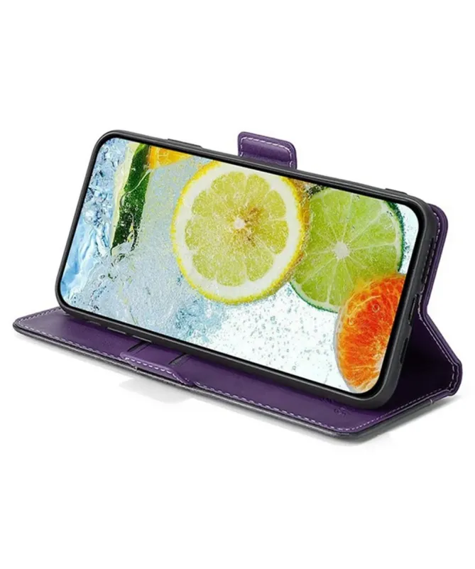 Housse Oppo A5 Pro 5G / 4G Keyunfei simili cuir bicolore