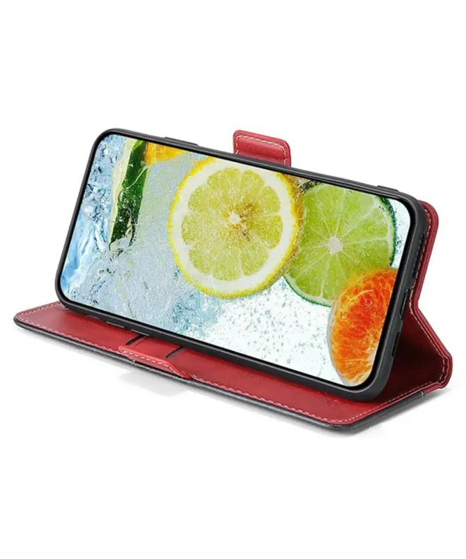 Housse Oppo A5 Pro 5G / 4G Keyunfei simili cuir bicolore