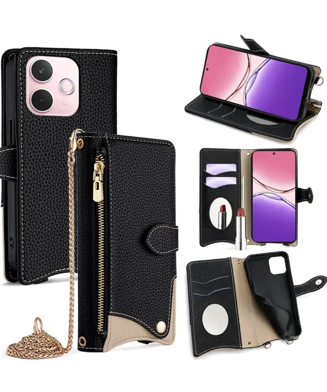 Housse Oppo A5 Pro 5G / 4G Chaîne Premium | Midnight