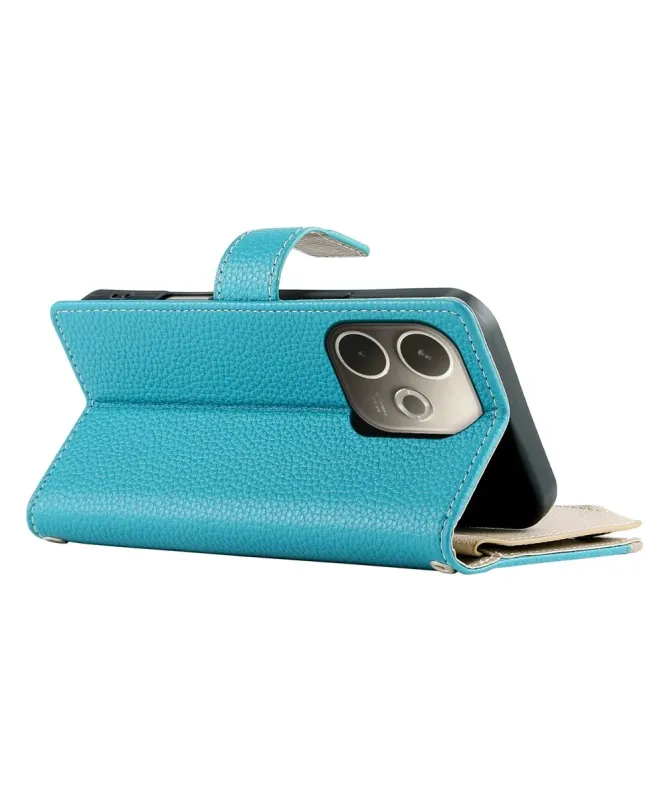 Housse Oppo A5 Pro 5G / 4G Zippé Bicolore avec Bandoulière | ELYNA