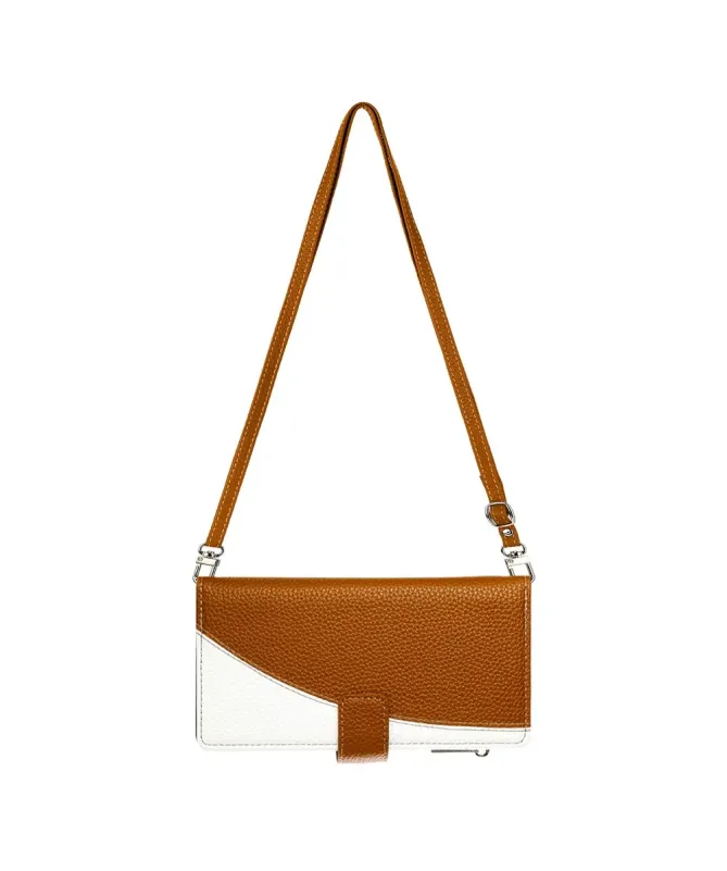 Housse Oppo A5 Pro 5G / 4G Zippé Bicolore avec Bandoulière | ELYNA