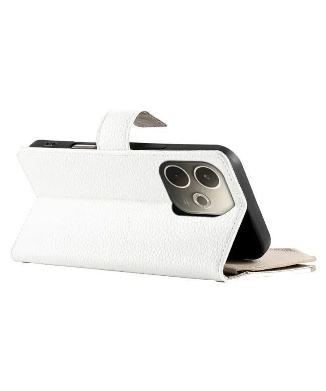 Housse Oppo A5 Pro 5G / 4G Zippé Bicolore avec Bandoulière | ELYNA