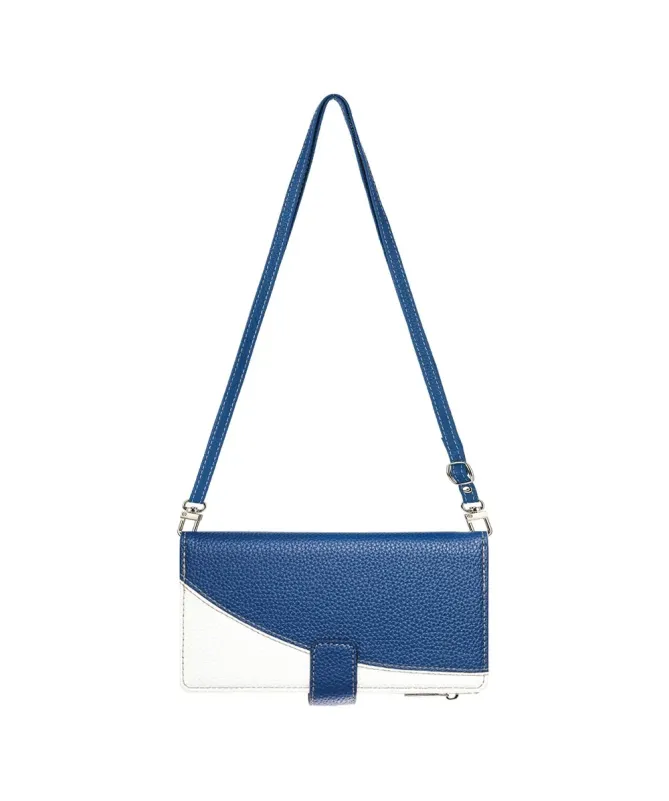 Housse Oppo A5 Pro 5G / 4G Zippé Bicolore avec Bandoulière | ELYNA