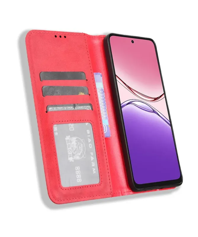Étui Oppo A5 Pro 5G / 4G Le Cirénius Style Cuir