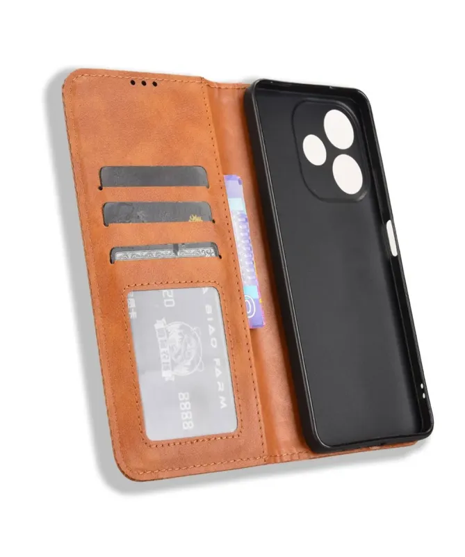 Étui Oppo A5 Pro 5G / 4G Le Cirénius Style Cuir