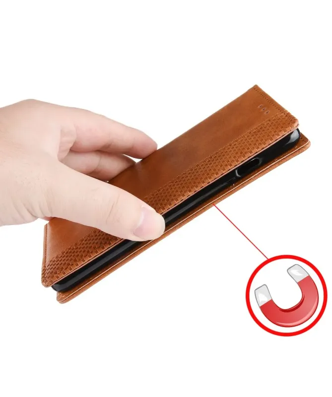 Étui Oppo A5 Pro 5G / 4G Le Cirénius Style Cuir