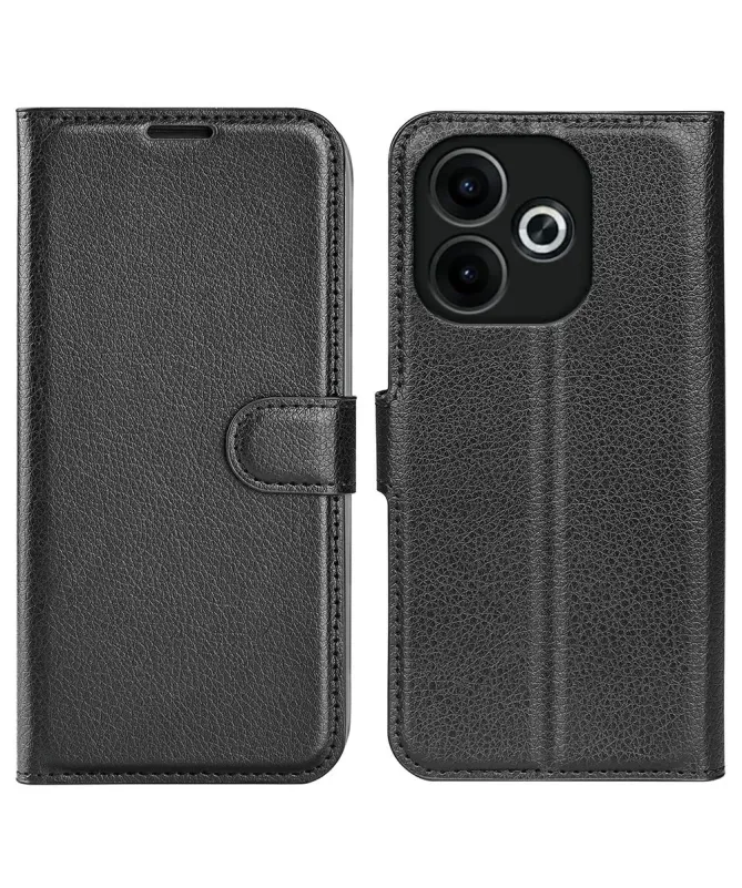 Housse Oppo A5 Pro 5G / 4G Portefeuille Style Cuir Litchi | CLASSIC