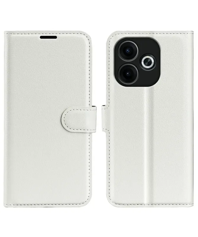 Housse Oppo A5 Pro 5G / 4G Portefeuille Style Cuir Litchi | CLASSIC