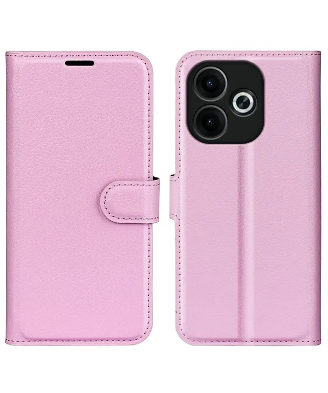 Housse Oppo A5 Pro 5G / 4G Portefeuille Style Cuir Litchi | CLASSIC