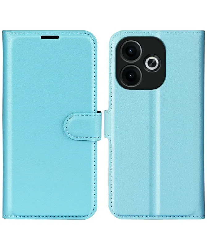 Housse Oppo A5 Pro 5G / 4G Portefeuille Style Cuir Litchi | CLASSIC