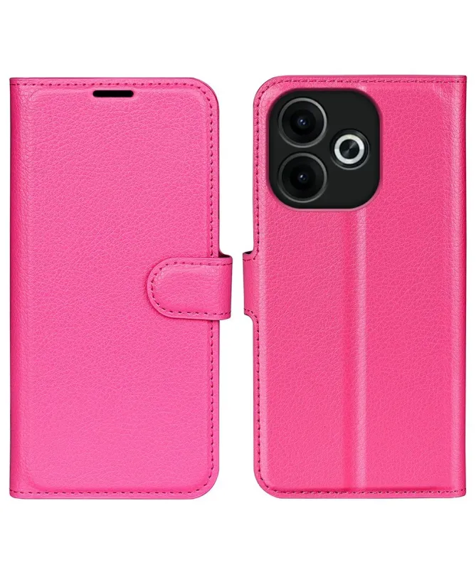 Housse Oppo A5 Pro 5G / 4G Portefeuille Style Cuir Litchi | CLASSIC