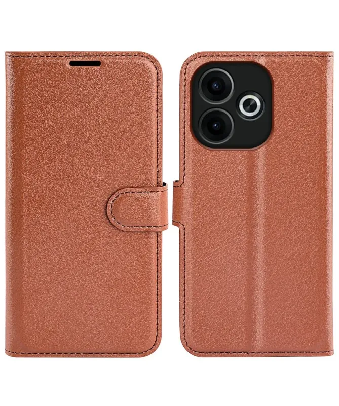 Housse Oppo A5 Pro 5G / 4G Portefeuille Style Cuir Litchi | CLASSIC