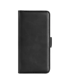 Étui Oppo A5 Pro 5G / 4G portefeuille revêtement simili cuir mat