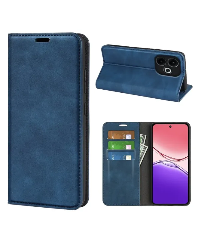 Étui Oppo A5 Pro 5G / 4G simili cuir fonction stand