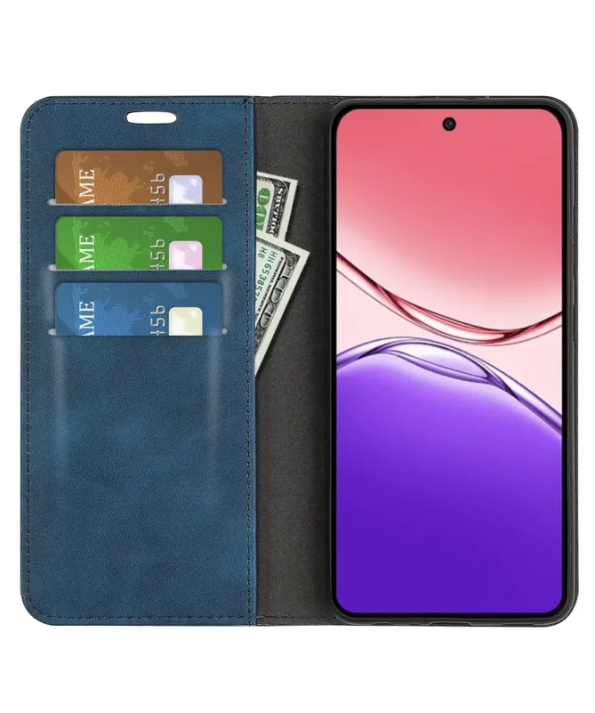 Étui Oppo A5 Pro 5G / 4G simili cuir fonction stand