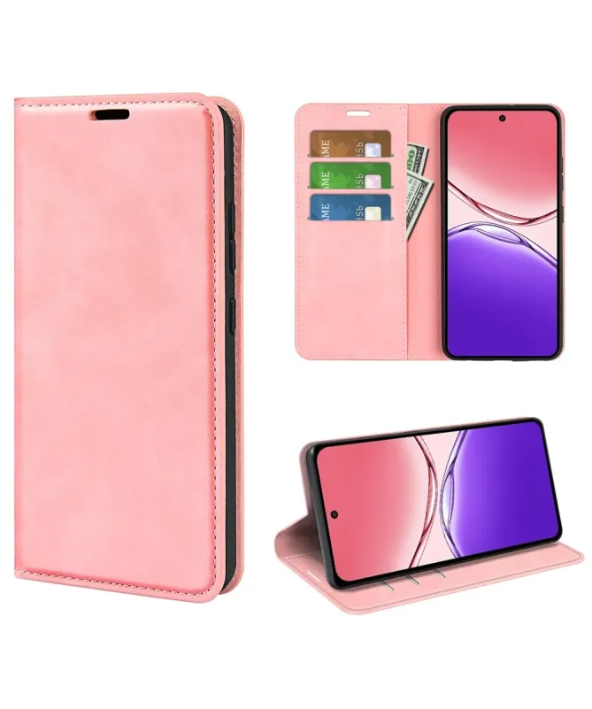 Étui Oppo A5 Pro 5G / 4G simili cuir fonction stand