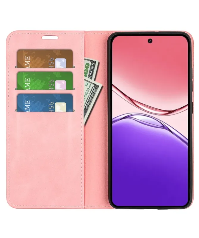 Étui Oppo A5 Pro 5G / 4G simili cuir fonction stand