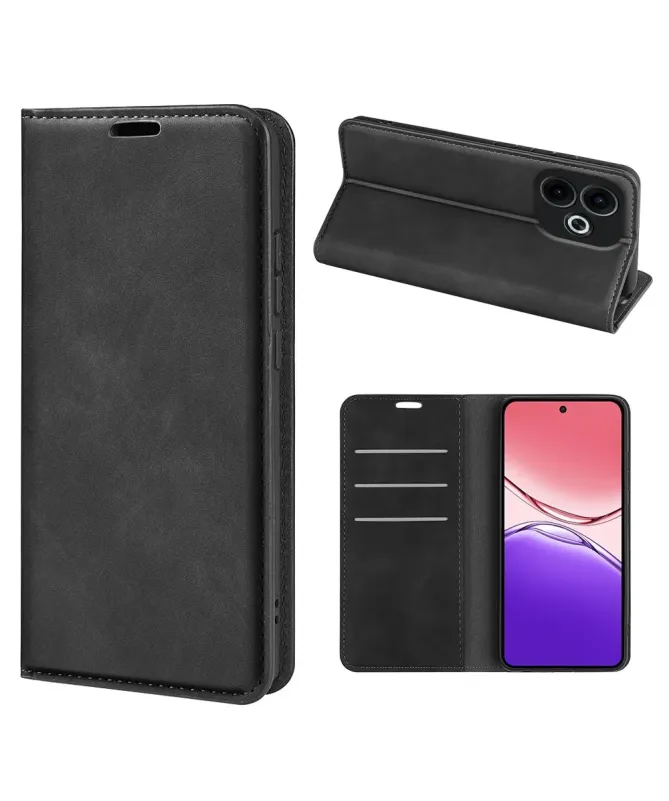 Étui Oppo A5 Pro 5G / 4G simili cuir fonction stand