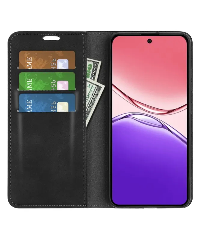 Étui Oppo A5 Pro 5G / 4G simili cuir fonction stand