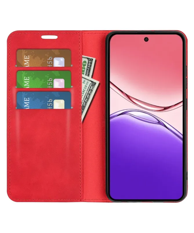 Étui Oppo A5 Pro 5G / 4G simili cuir fonction stand