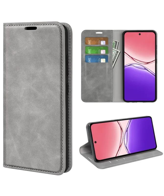 Étui Oppo A5 Pro 5G / 4G simili cuir fonction stand