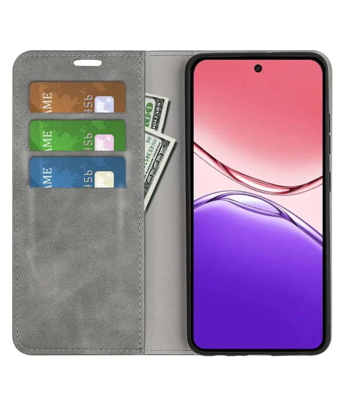 Étui Oppo A5 Pro 5G / 4G simili cuir fonction stand