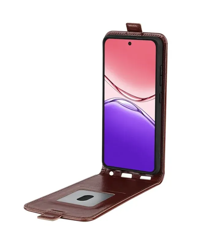 Étui Oppo A5 Pro 5G / 4G simili cuir avec rabat verticale