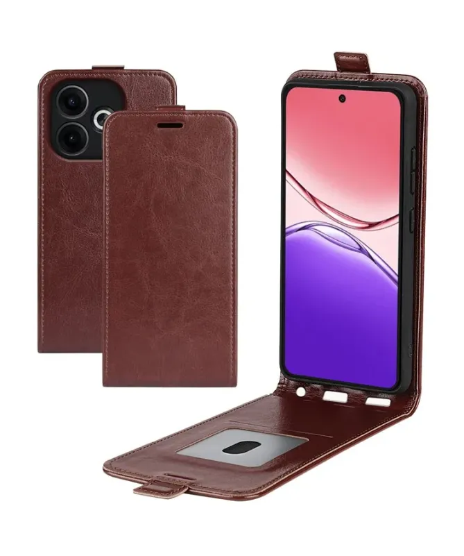 Étui Oppo A5 Pro 5G / 4G simili cuir avec rabat verticale