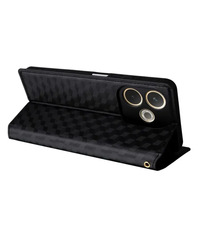 Housse Oppo A5 Pro 5G / 4G flip cover design géométrie