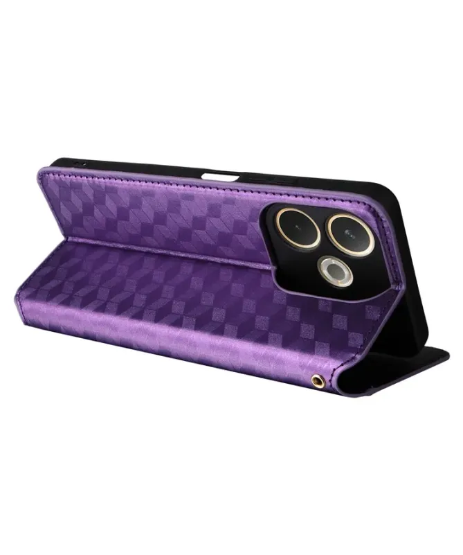 Housse Oppo A5 Pro 5G / 4G flip cover design géométrie