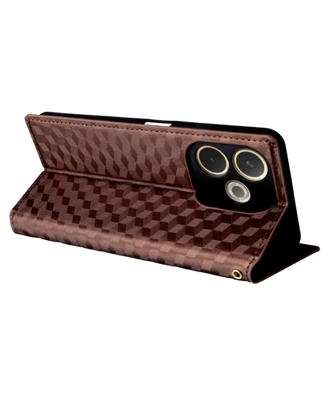 Housse Oppo A5 Pro 5G / 4G flip cover design géométrie