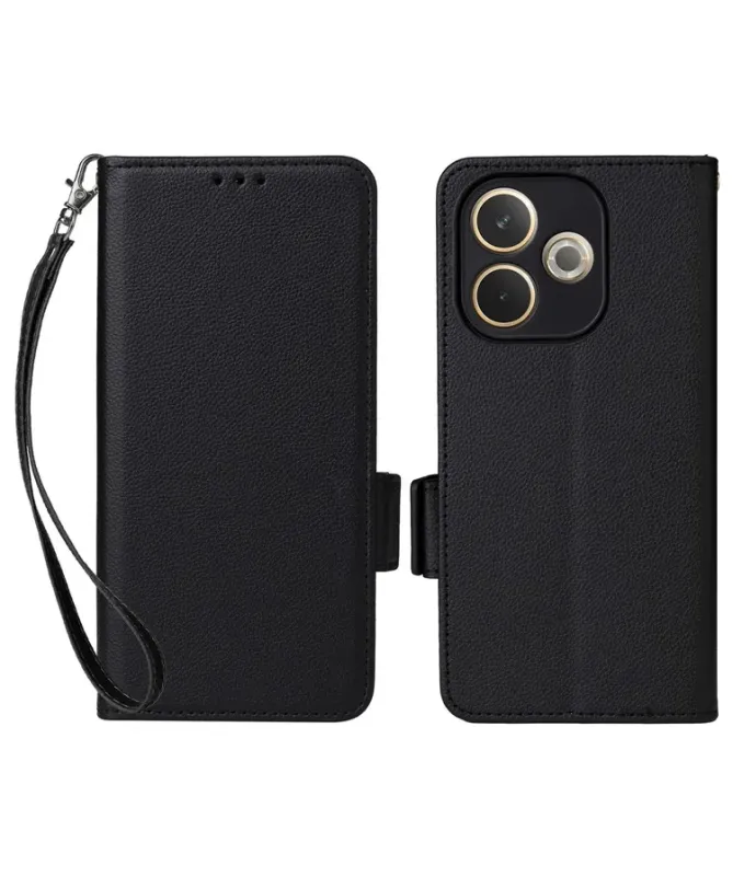 Housse Oppo A5 Pro 5G / 4G effet cuir à Lanière | FOLKEN