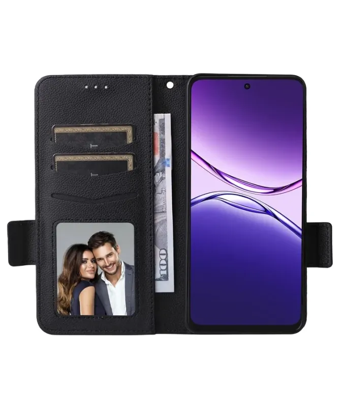 Housse Oppo A5 Pro 5G / 4G effet cuir à Lanière | FOLKEN