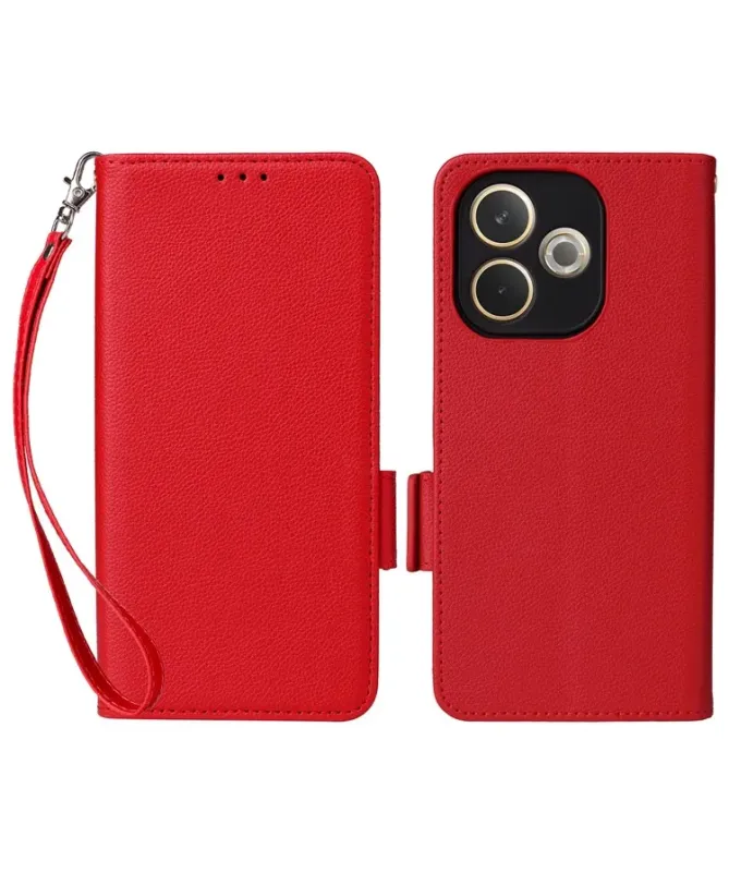 Housse Oppo A5 Pro 5G / 4G effet cuir à Lanière | FOLKEN