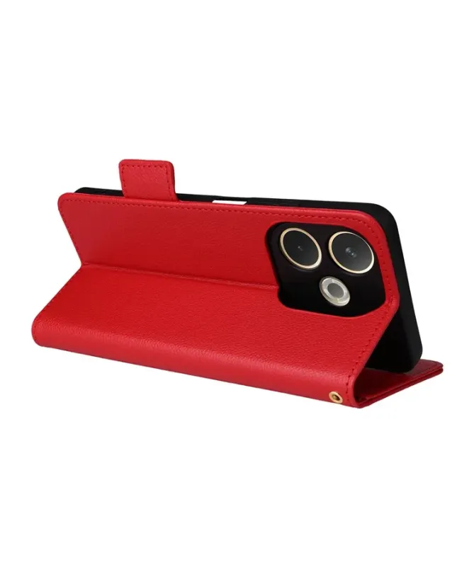 Housse Oppo A5 Pro 5G / 4G effet cuir à Lanière | FOLKEN