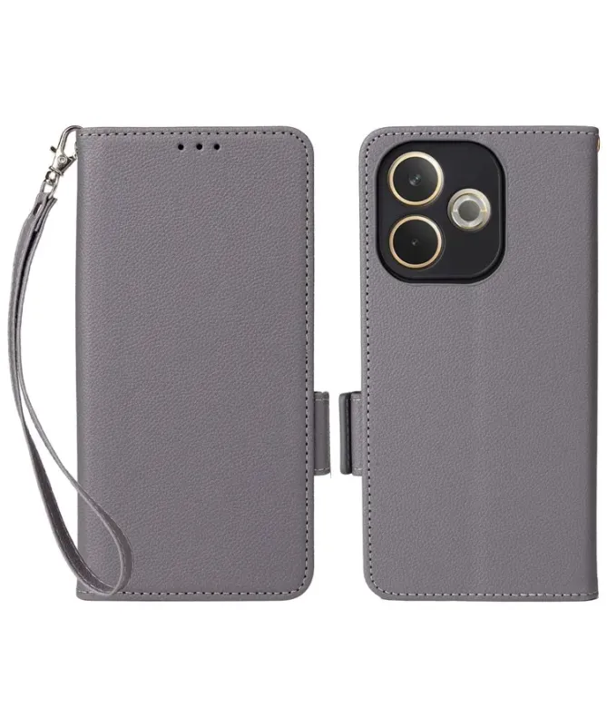 Housse Oppo A5 Pro 5G / 4G effet cuir à Lanière | FOLKEN