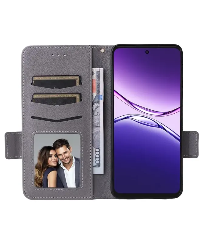 Housse Oppo A5 Pro 5G / 4G effet cuir à Lanière | FOLKEN