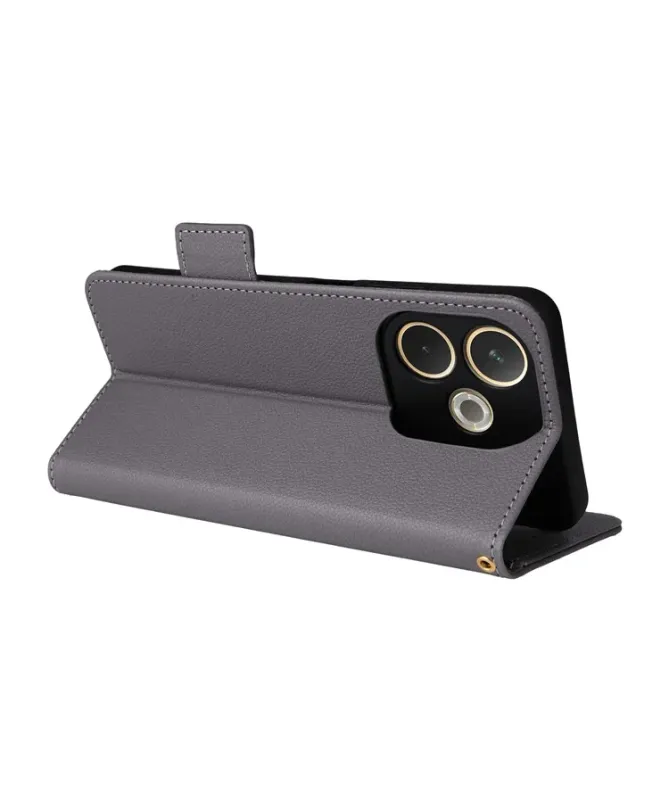 Housse Oppo A5 Pro 5G / 4G effet cuir à Lanière | FOLKEN