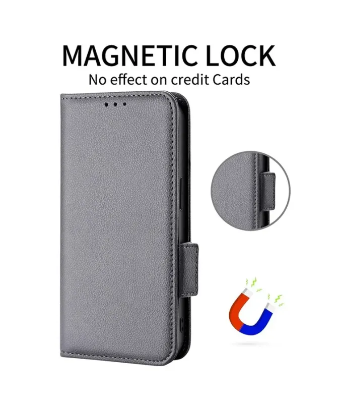 Housse Oppo A5 Pro 5G / 4G effet cuir à Lanière | FOLKEN