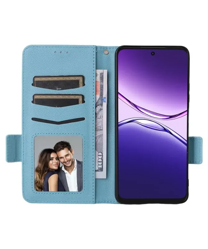 Housse Oppo A5 Pro 5G / 4G effet cuir à Lanière | FOLKEN