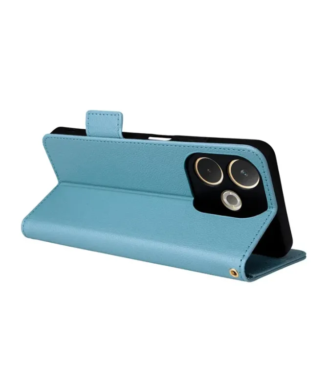 Housse Oppo A5 Pro 5G / 4G effet cuir à Lanière | FOLKEN