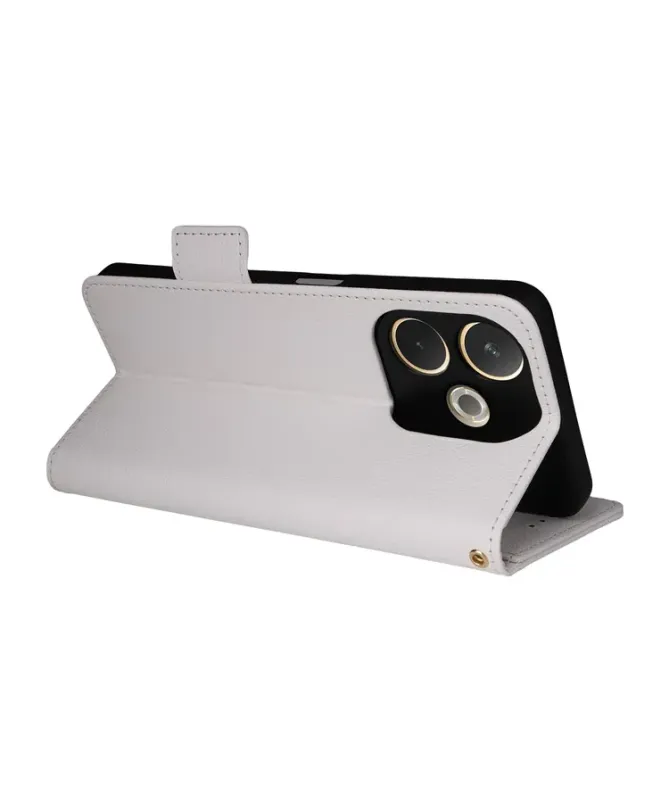 Housse Oppo A5 Pro 5G / 4G effet cuir à Lanière | FOLKEN